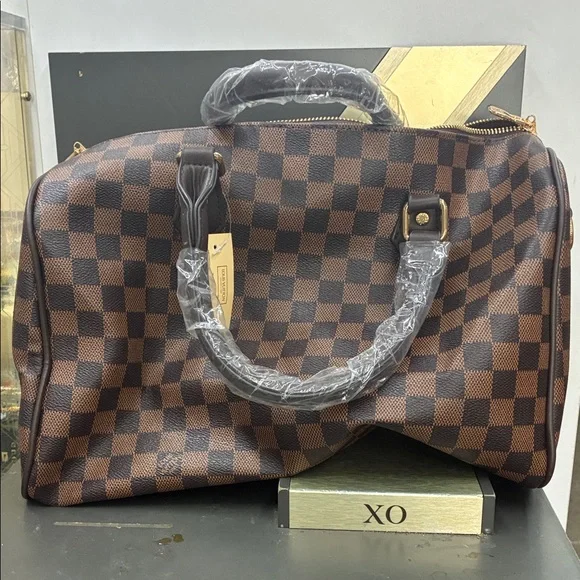 Checkered bag